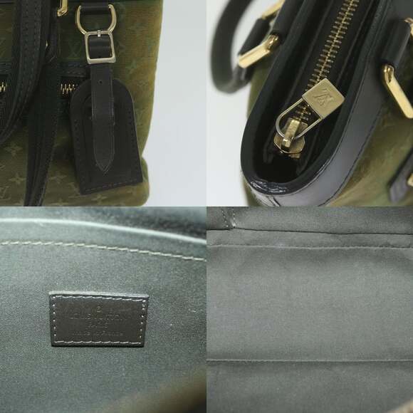 LOUIS VUITTON Monogram Mini Lucille PM Hand Bag Tst Khaki M92682 - Picture 11 of 12